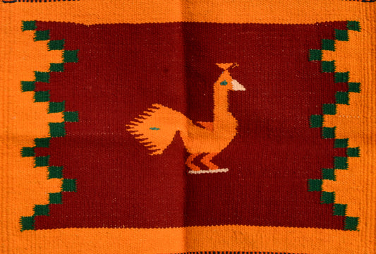 NAVAL – Maroon Mustard Mor – 1.5 × 1.5 ft