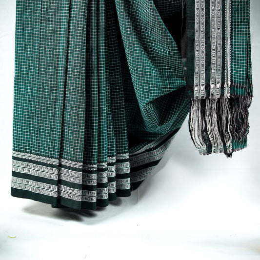 Dark Green Premium saree