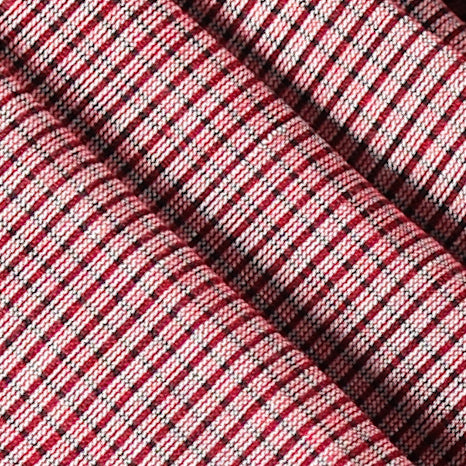 MOUNA - Dusty Rose Pink Checks