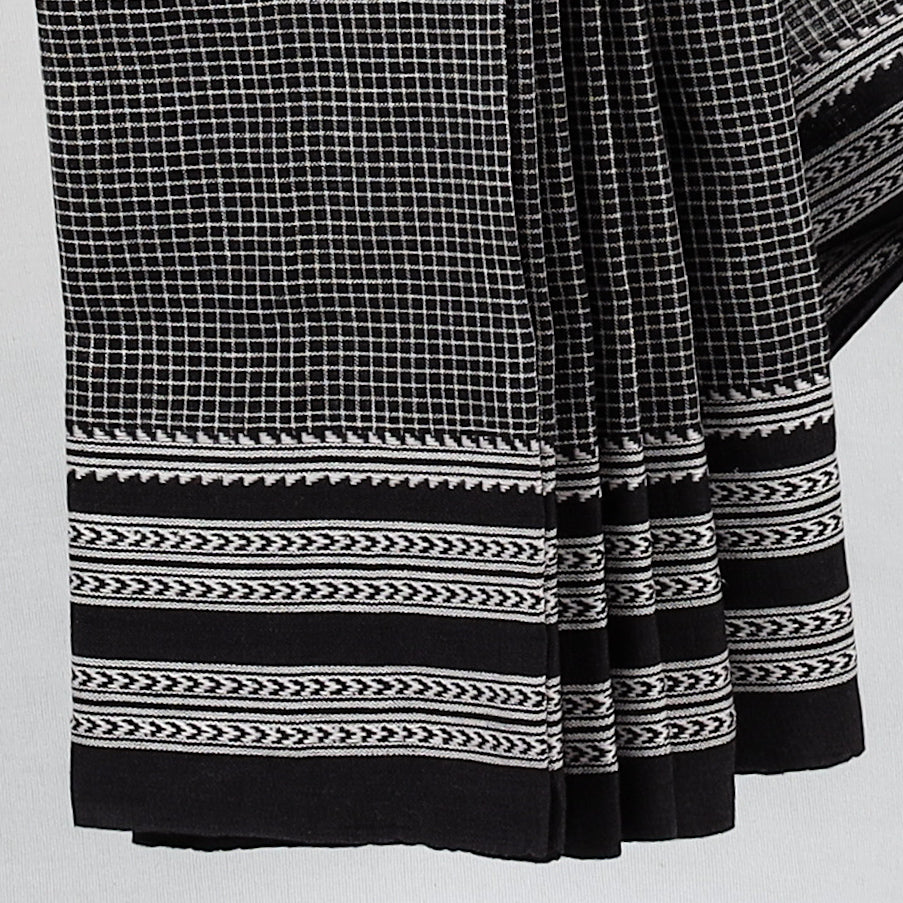 DHARA –Jet Black Checks