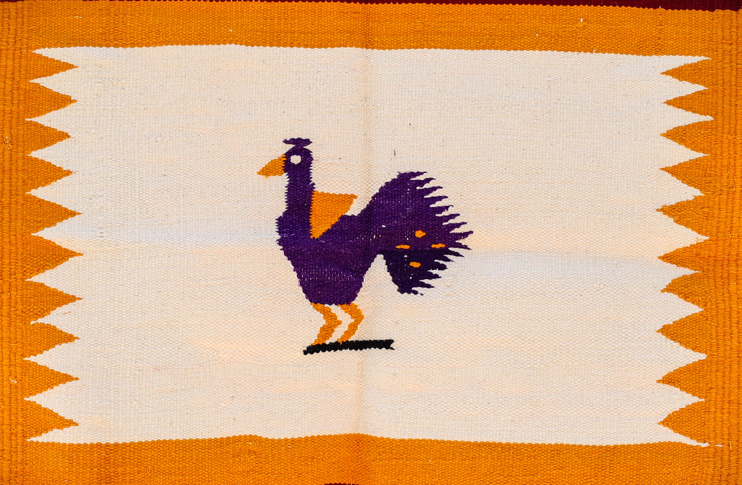 NAVAL - Yellow and Deep Purple (Mor) - 2 x 2 ft
