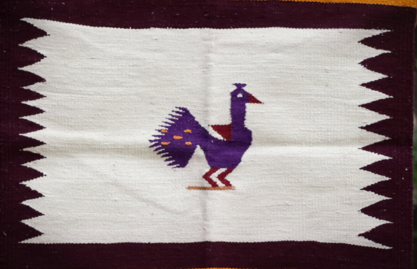 NAVAL - Purple and Deep Maroon - 2 x 2 ft