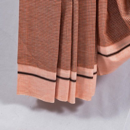 MOUNA - Earthy Orange Checks