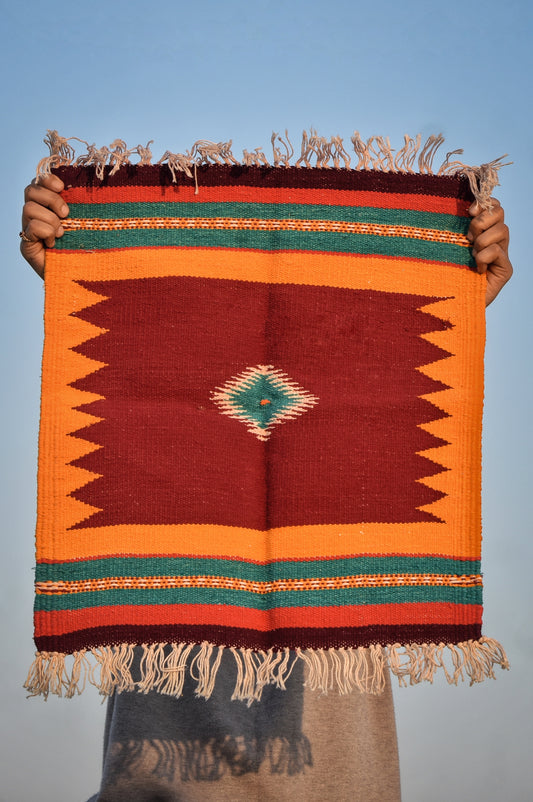 Geometric - Sunfire Diamond - 1.5 x 1.5 ft