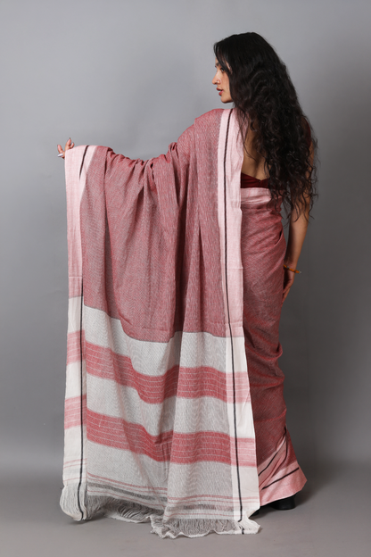 MOUNA -  Brick Red Checks