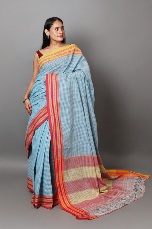 SAGARI - Neela Micro-Checks