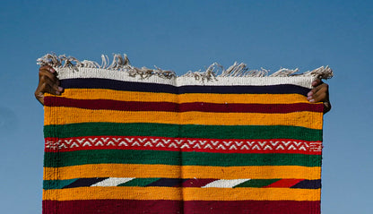 GEOMETRIC - Golden Double Badi Ghadi - 2 x 4 ft