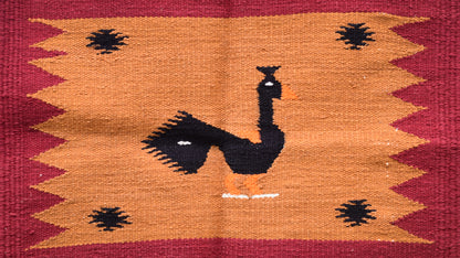 NAVAL - Black Peacock Ochre Panel - 1.5x1.5 ft