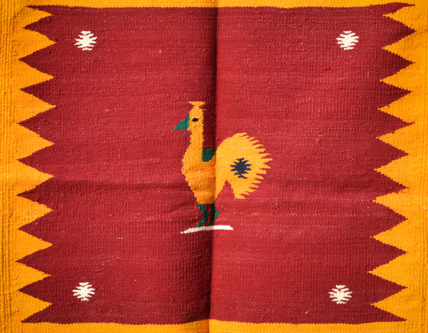 NAVAL - Sunrise Peacock Motif - 2x4 ft