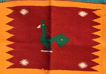 NAVAL – Maroon Mustard Mor – 1.5 × 1.5 ft