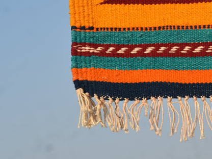 NAVAL – Maroon Mustard Mor – 1.5 × 1.5 ft