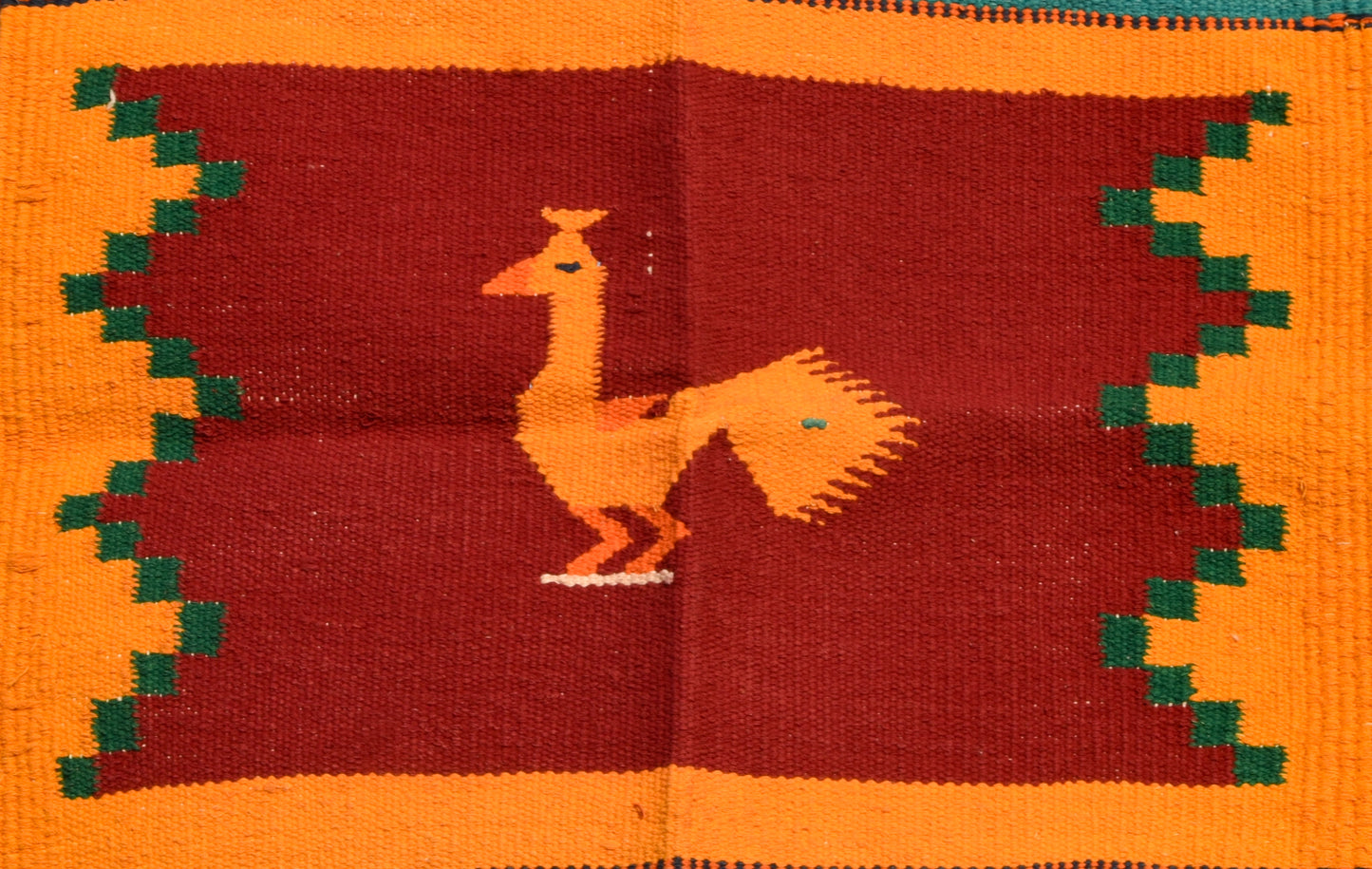 NAVAL – Maroon Mustard Mor – 1.5 × 1.5 ft