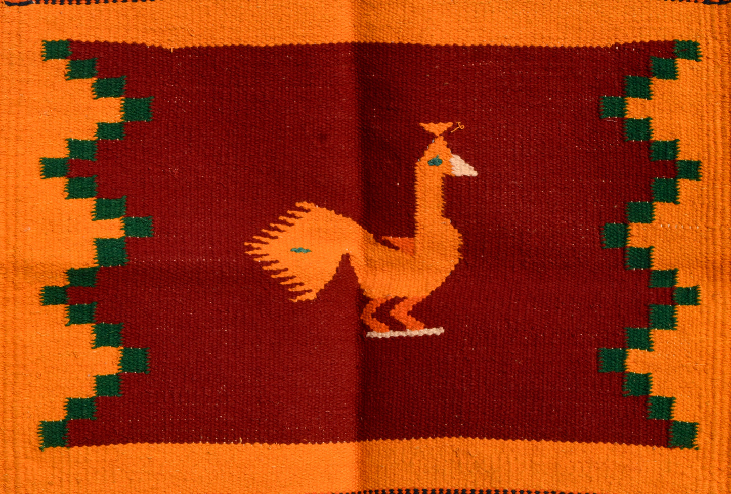 NAVAL – Maroon Mustard Mor – 1.5 × 1.5 ft