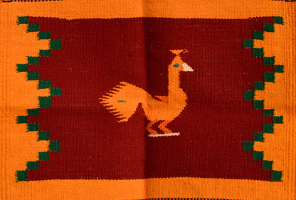 NAVAL – Maroon Mustard Mor – 1.5 × 1.5 ft