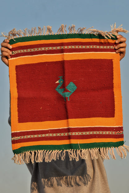 NAVAL – Dark Green Mor – 1.5 × 1.5 ft