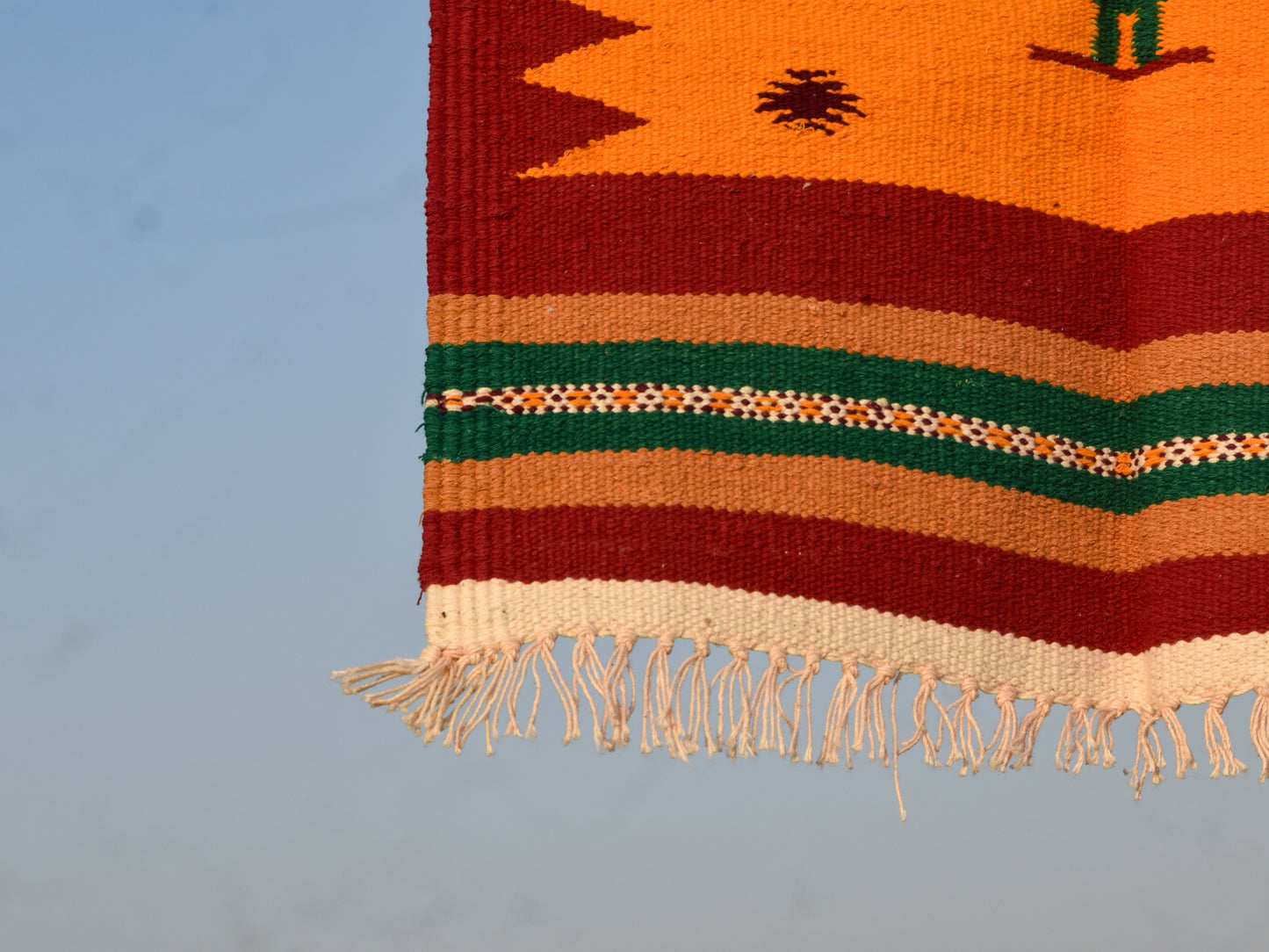 NAVAL – Mustard Yellow Mor – 1.5 × 1.5 ft