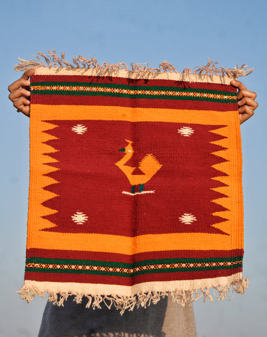 NAVAL – Sunset Maroon Mor – 1.5 × 1.5 ft