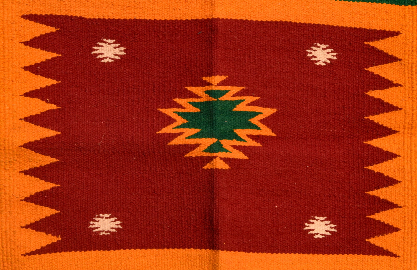 Geometric - Marigold Flame - 1.5 × 1.5 ft