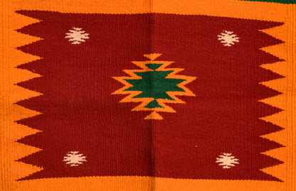 Geometric - Marigold Flame - 1.5 × 1.5 ft