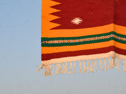 Geometric - Marigold Flame - 1.5 × 1.5 ft