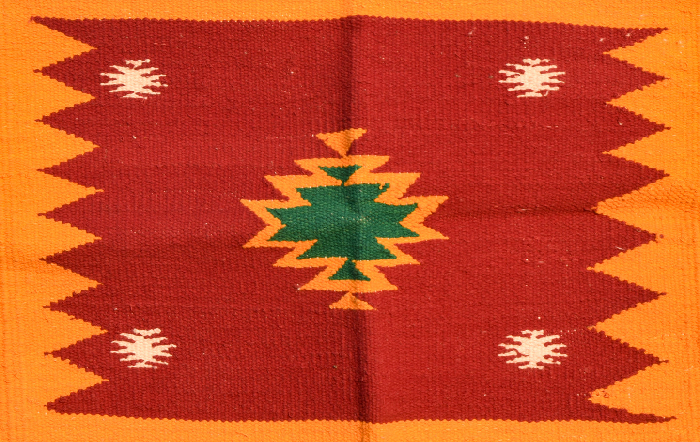 Geometric - Desert Sun Diamond – 1.5 × 1.5 ft