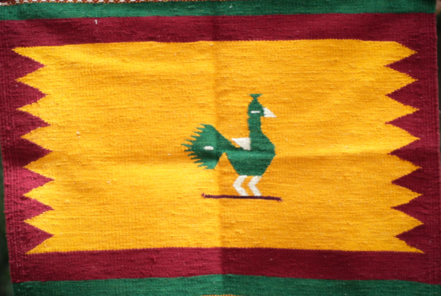 NAVAL - Mustard and Red - 2 x 2 ft