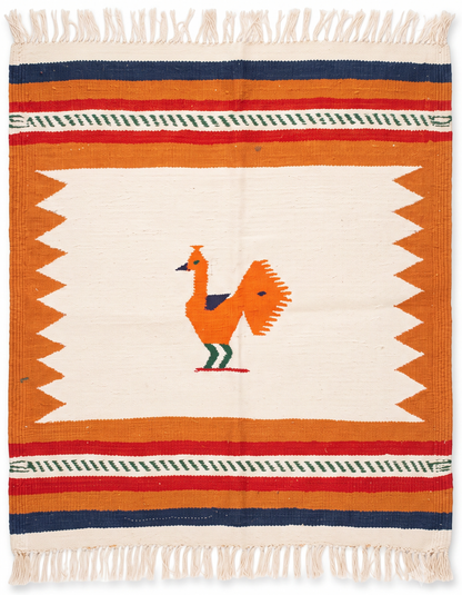NAVAL - Toasted Cinnamon & Brick Red - 2 x 2 ft