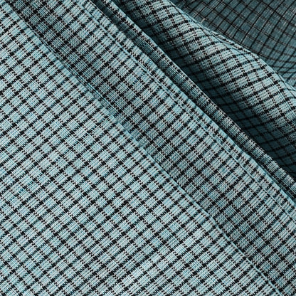 MOUNA – Ice Blue Checks