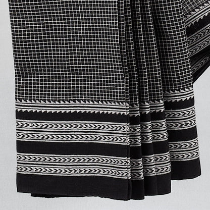 DHARA –Jet Black Checks