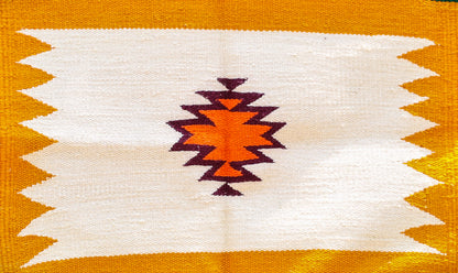 GEOMETRIC - Haldi & Emerald Badi Ghadi - 1.5 x 1.5 ft
