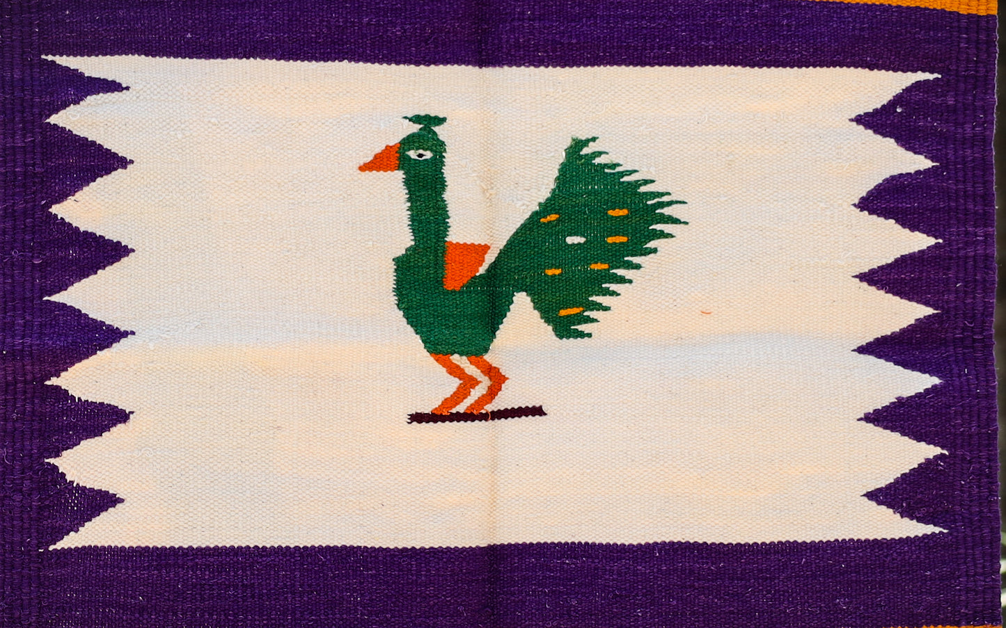NAVAL - Purple and Emarald Green (Mor) - 2 x 2 ft