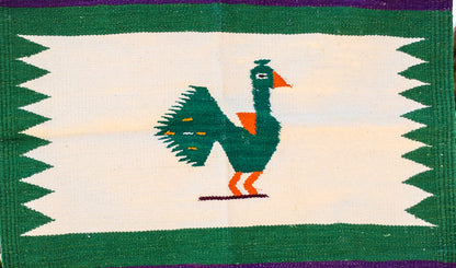 NAVAL - Green and Deep Purple (Mor) - 2 x 2 ft