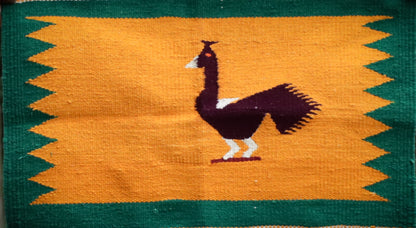 NAVAL - Green and Dark Purple - 1.5 x 1.5 ft