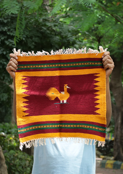 NAVAL - Maroon and Yellow - 1.5 x 1.5 ft