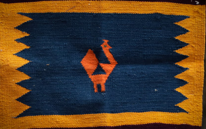 NAVAL - Orange and Blue - 1.5 x 1.5 ft