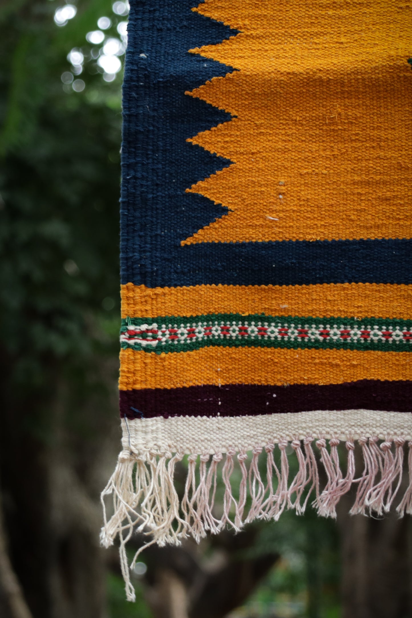 NAVAL - Blue and Emerald - 1.5 x 1.5 ft