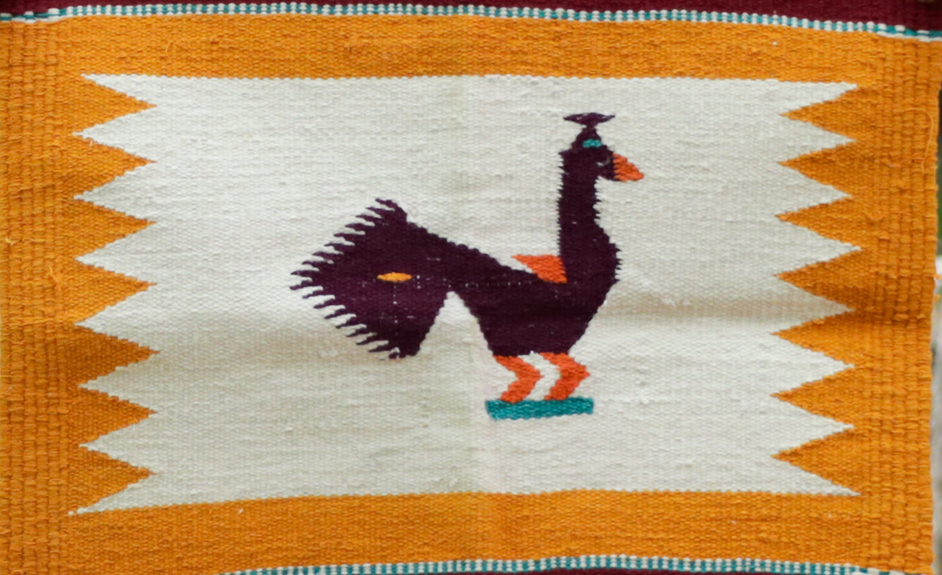 NAVAL - Marigold Ochre & Royal Plum 1.5 x 1.5 ft
