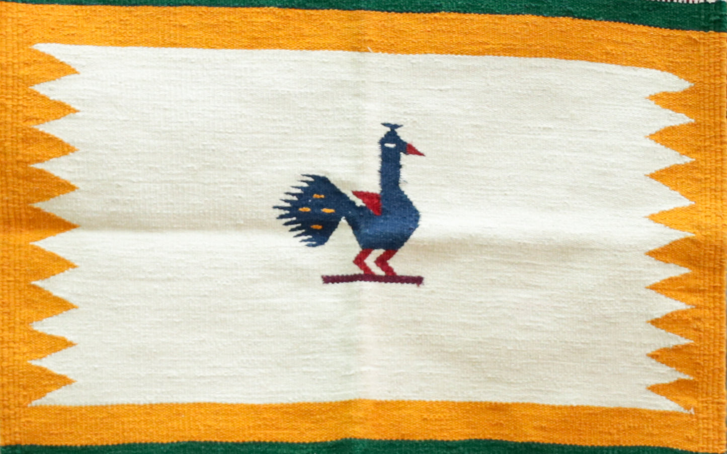 NAVAL - Mango Ochre & Forest Emerald - 2 x 2 ft