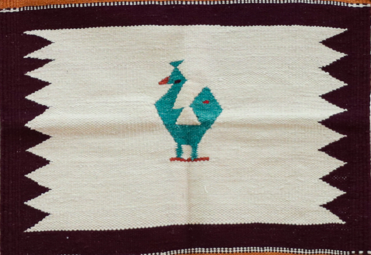 NAVAL - Deep Plum & Ochre Brown 1.5 x 1.5 ft
