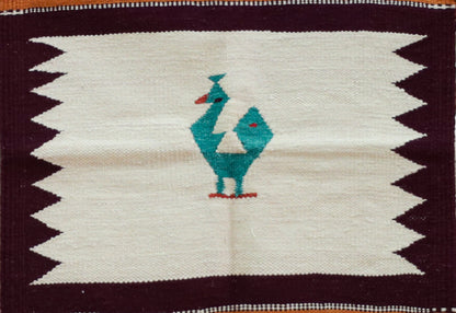 NAVAL - Deep Plum & Ochre Brown 1.5 x 1.5 ft