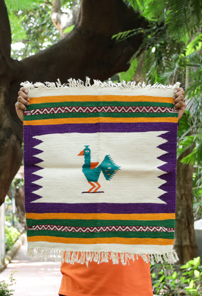 NAVAL - Royal Iris & Teal - 2 x 2 ft