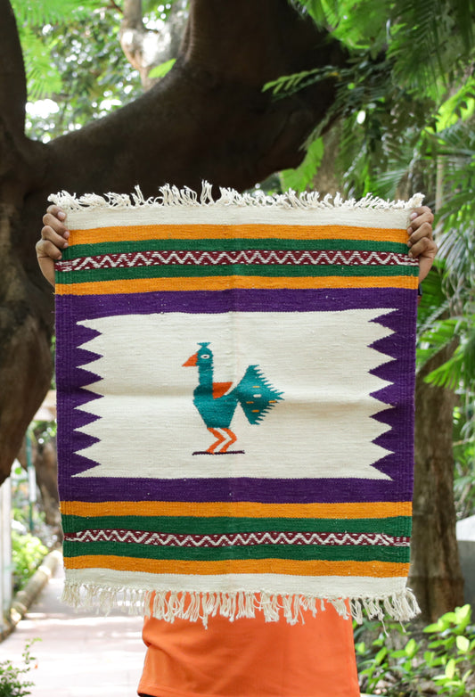 NAVAL - Royal Iris & Teal - 2 x 2 ft